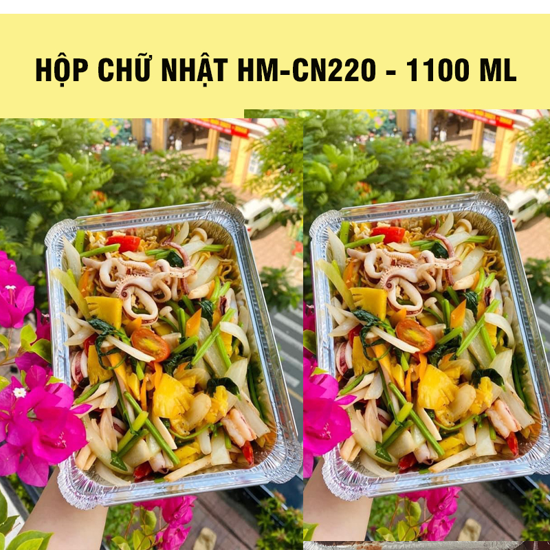 Hộp nhôm đựng thực phẩm